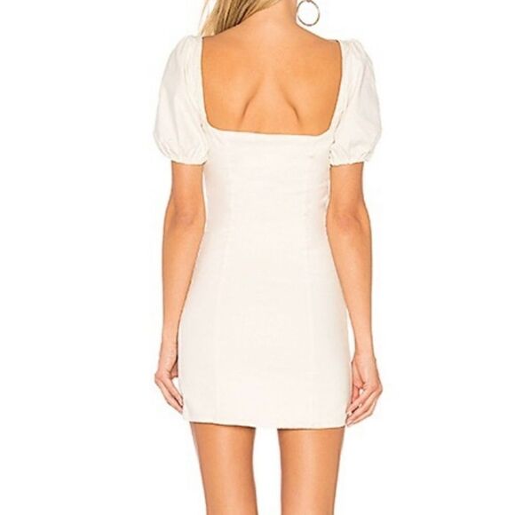 Lowers + Friends Jeanette Dress in Ivory Size XS New With Defect (8-2) - Picture 2 of 8